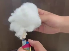 Flammschutzfähige Polyester-Stapelfasern