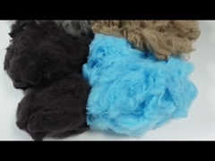 Eine hochwertige synthetische Polyesterfaser 51 mm Sky Blue PSF für Plush Toy