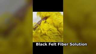 Gelbe Viskose-Stapelfaser 1,67D×51mm, weiche, atmungsaktive, regenerierte Zellulosefaser zum Spinnen und T