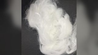 90D*102MM Mohair-Stapelfaserimitat, hochglänzende, sperrige Faser für Winterstrickgarn