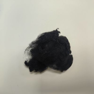 kaufen Feuerretardente Polypropylenfaser 76 mm schwarze Polypropylenstapelfaser on-line-Fertigung