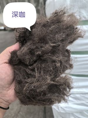 Ein guter Preis. Recycelte Polyester-Stapelfaser 3D 51mm Dunkelkaffee Online