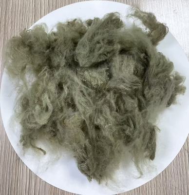 Ein guter Preis. Recycled Polyester Staple Fiber with 255-265°C Melting Point and Last Fastener 4 Or Above in Army Green Online