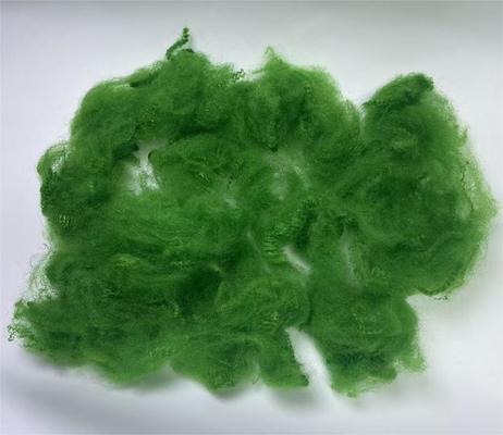 Ein guter Preis. Recycled Polyester Staple Fiber 4.5D 51mm Green with 0.4-0.5% Moisture Regain and Excellent UV Resistance Online