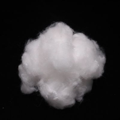 Ein guter Preis. 4D ES-Fasern mit niedrigem Crimp-Wasserabwehrvermögen Polyester-Kurzschnittfasern für Bettdecken Online