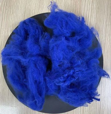 Ein guter Preis. Recyceltes Polyester aus Stapelfasern 4.5D 51mm Edelsteinblau Online
