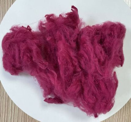 Ein guter Preis. Recycelte Polyester-Stapelfaser 2.5D 51mm Pflaumenlila Online