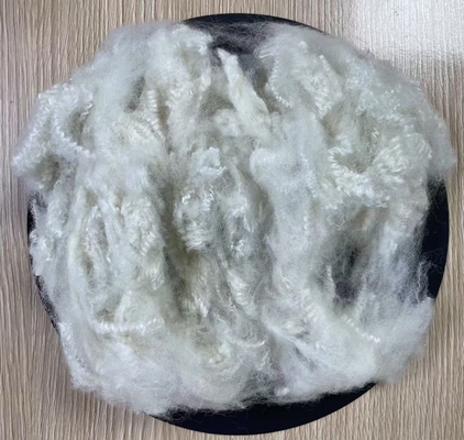 Ein guter Preis. 6D-Polyester-Strapelfasern gute Belastungsbeständigkeit nicht silikonierte synthetische Textilfasern für Ihre Anforderungen Online