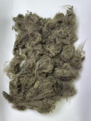Ein guter Preis. 1.5D Brown Recycled Polyester Staple Fiber with 0.2% Oil Content and 255-265℃ Melting Point Online