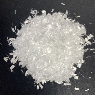 Für Beton Mörtel & Wärmedämmung PP gehackte Strangfaser 2D × 5mm Hochwertige Spezifikationen können angepasst werden