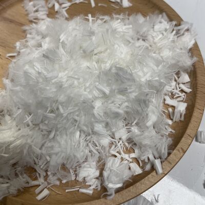 Qualität Feine Denier-Zweikomponenten-Thermobindungs-PET-Faser, 6 mm, umweltfreundliche, bei niedrigen Temperaturen schmelzbare Faser für industrielle Filter- und Automobil-Innenfiltermaterialien, Teebeutel usine