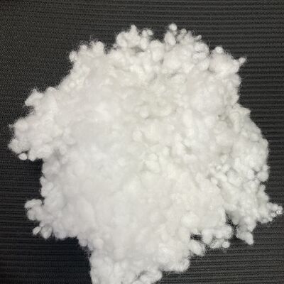 Ein guter Preis. Premium Loosened PCM Staple Fiber 2D*30MM Hautfreundliche Perlen-Baumwollfasern für Kissen und Matratzenfüllung,Glattes Silikonbehandelte Perlen-Baumwollfasern für die Massenproduktion Online